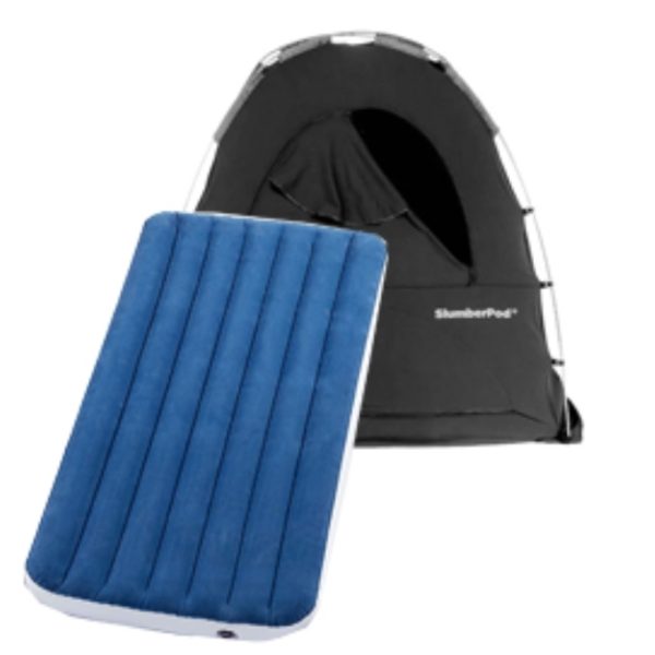 SlumberPod + Toddler Air Mattress