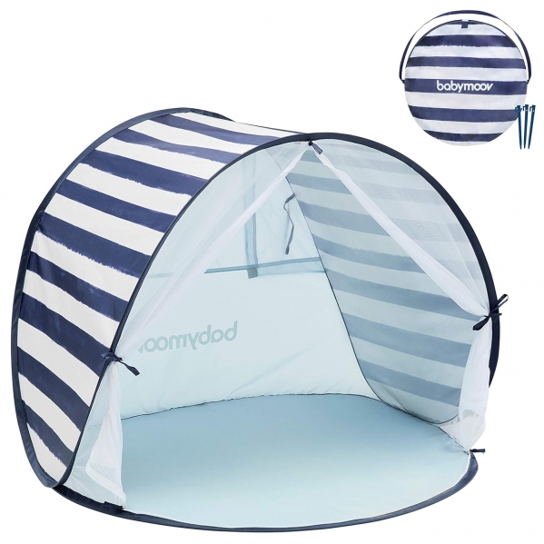 Babymoov Anti-UV Marine Tent UPF 50+ Sun Protection with Pop Up System for Easy Use & Transport (Summer 2022 Edition), Navy Babymoov Anti-UV Marine Tent UPF 50+ Sun Protection with Pop Up System for Easy Use & Transport (Summer 2022 Edition), Navy