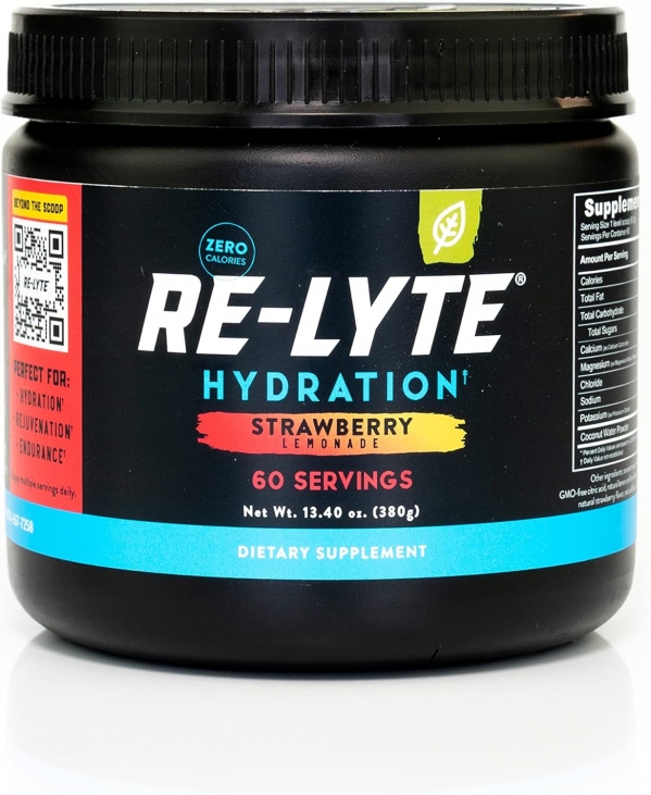 REDMOND Re-Lyte Hydration Electrolyte Mix (Strawberry Lemonade) REDMOND Re-Lyte Hydration Electrolyte Mix (Strawberry Lemonade)