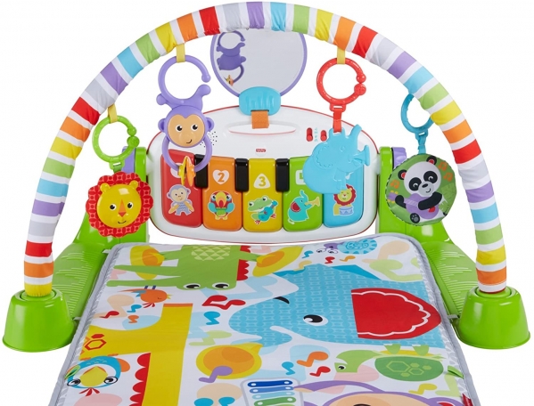 Fisher-Price Deluxe Kick & Play Piano Gym & Maracas Fisher-Price Deluxe Kick & Play Piano Gym & Maracas